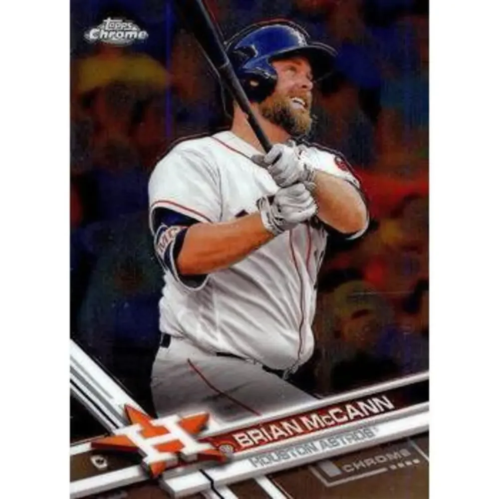 2017 Topps Chrome Update Brian McCann HMT56 Houston Astros